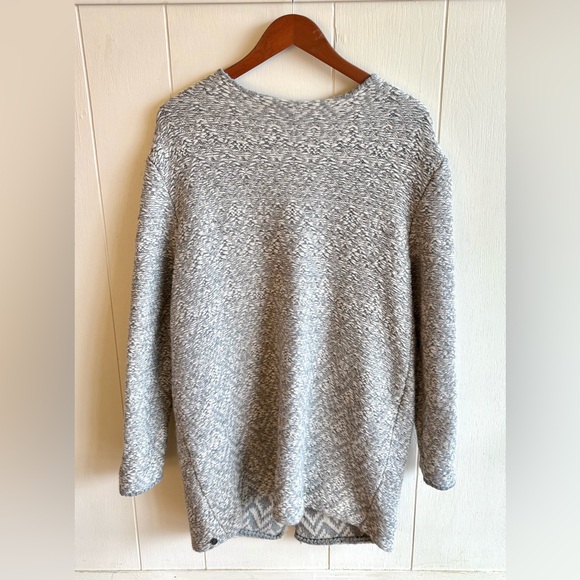 Marc O Polo 100% Virgin Lambswool Chunky Cardigan with Front Pockets size L - Picture 2 of 5